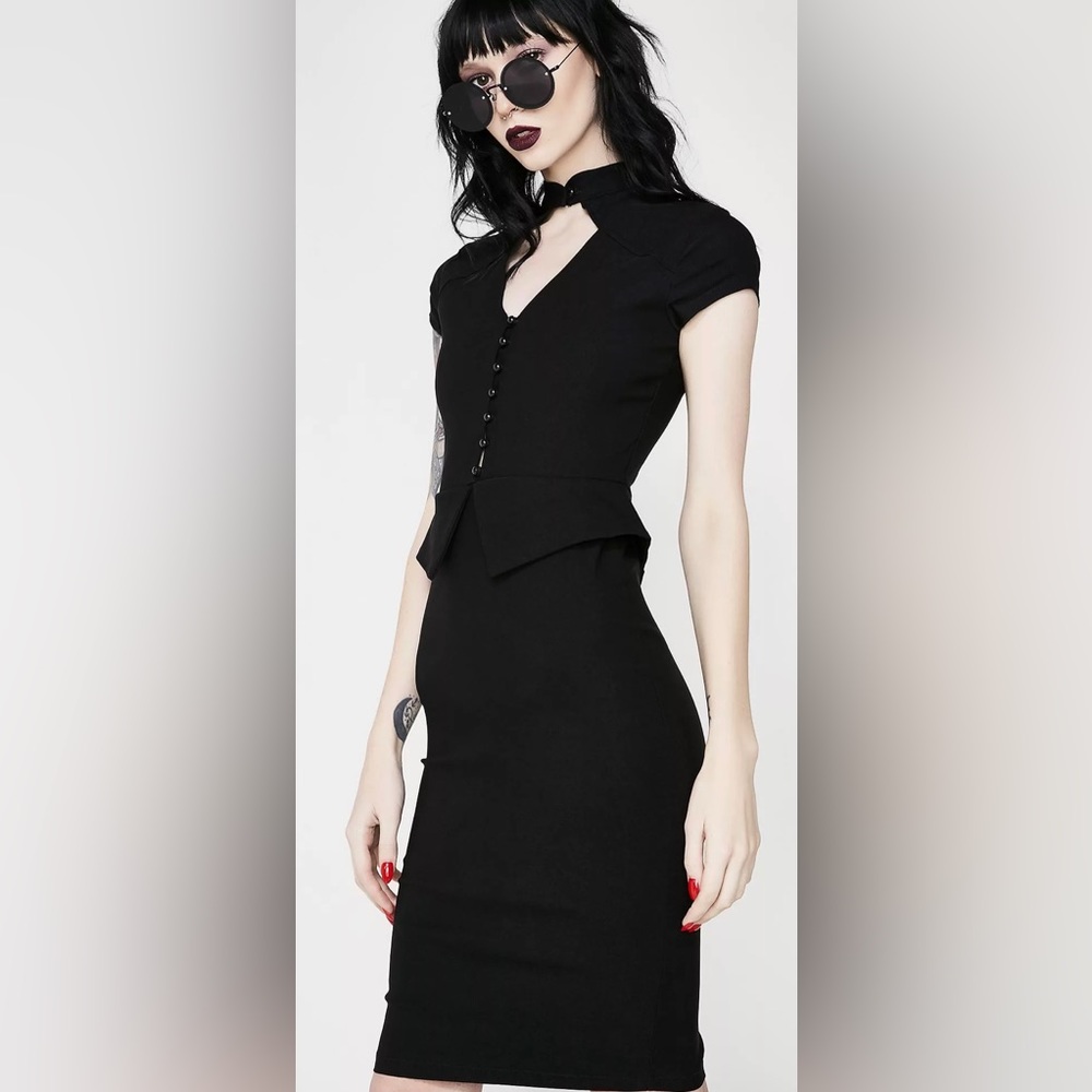 Killstar Parlor Pin-Up Midi Dress